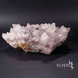 Esantion unicat de minerale din Romania, cuart alb, ametist, pirita, cuartit, calcit